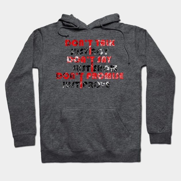 motivation words Hoodie by INDONESIA68